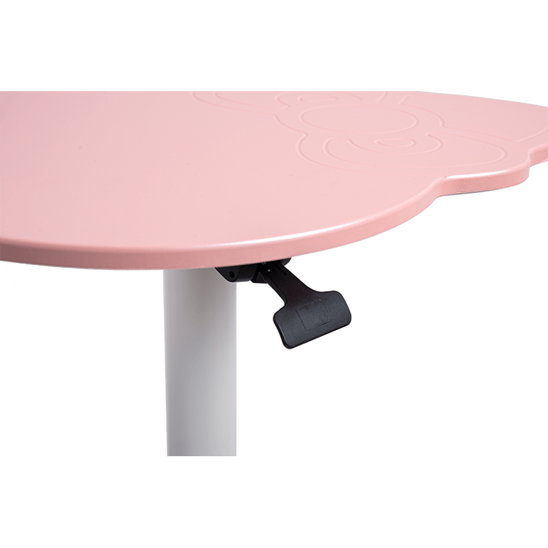 TH12 (colonne de pied de tête de chat + colonne de panneau de tête de chat) Bureau pneumatique réglable en hauteur