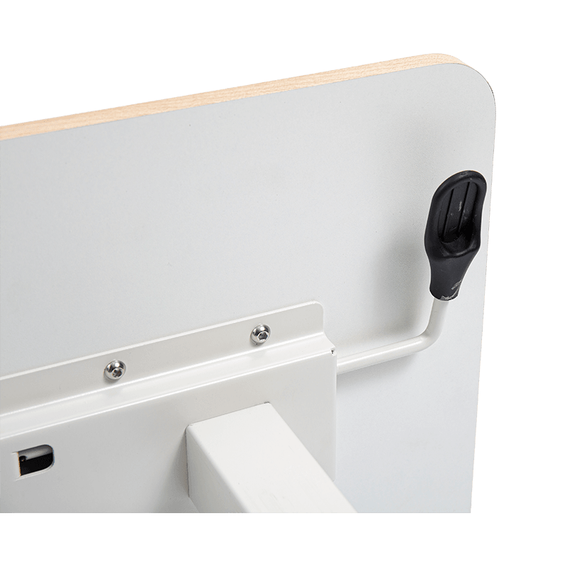 Bureau pneumatique excentrique à hauteur réglable TH02