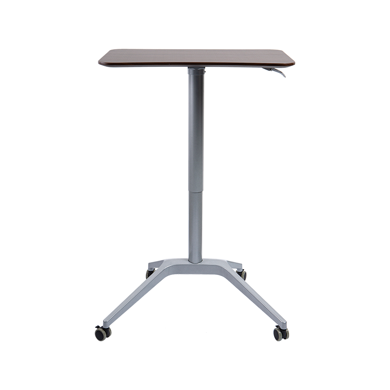 TH05 (colonne à pieds hauts) Bureau pneumatique à hauteur réglable