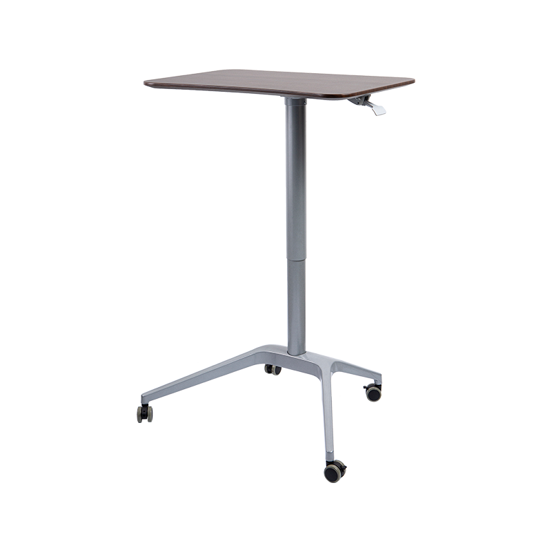 TH05 (colonne à pieds hauts) Bureau pneumatique à hauteur réglable