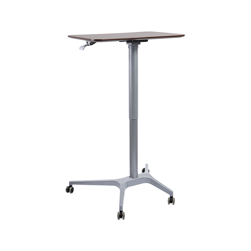 TH05 (colonne à pieds hauts) Bureau pneumatique à hauteur réglable