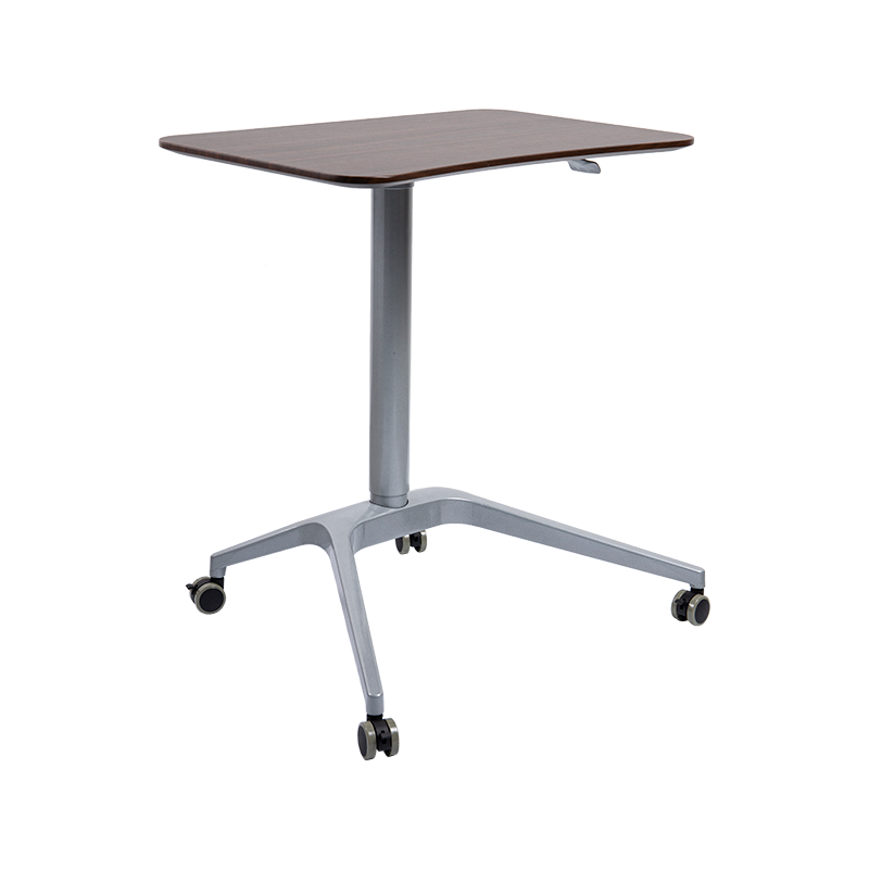 TH05 (colonne à pieds hauts) Bureau pneumatique à hauteur réglable