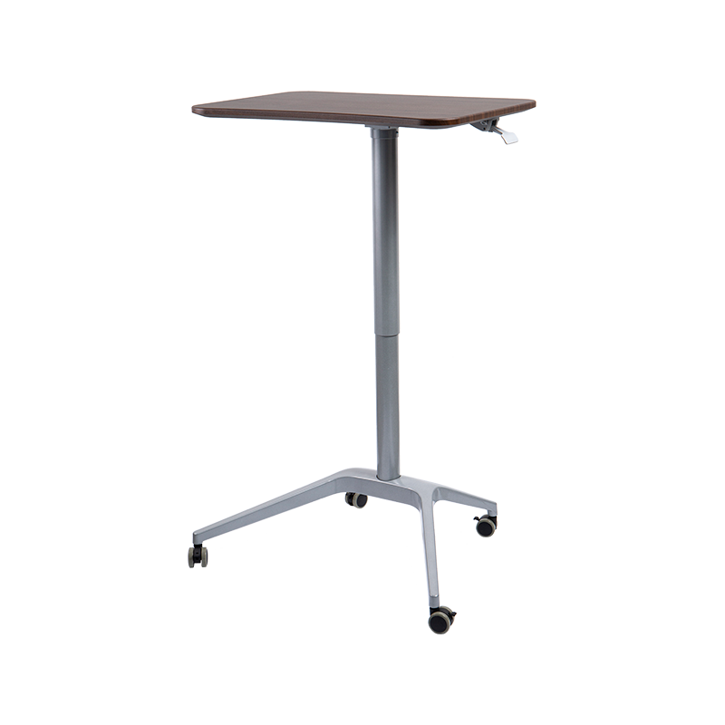 TH05 (colonne à pieds hauts) Bureau pneumatique à hauteur réglable