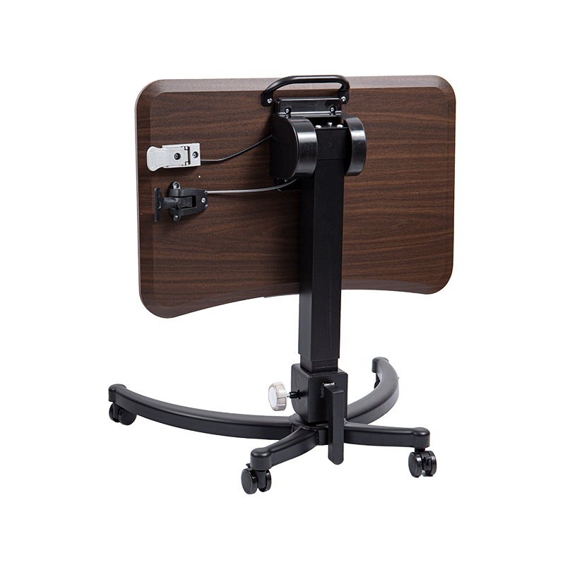 TH09 (Tube carré en aluminium) Bureau pneumatique à hauteur réglable